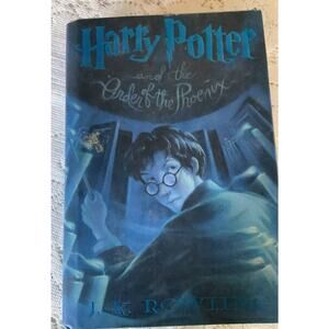 Harry Potter and the Order of the Phoenix hardcover book by J.K. Rowling